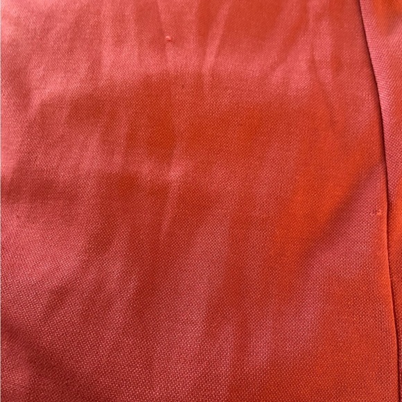 Soft Surroundings Nadia Zipper Tunic Orange Rust Modal Split Back Minimalist XL - Picture 13 of 13